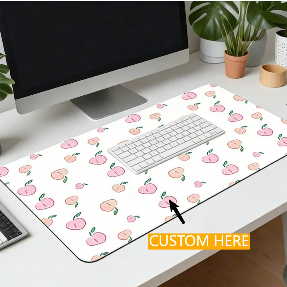 Home Textiles & Furnishings - 写真付きカスタムマウスパッド1枚 - ノートパソコン用のパーソナライズされたデスクマット、オフィス、ゲーム、ギフトに最適。 家の装飾に最適