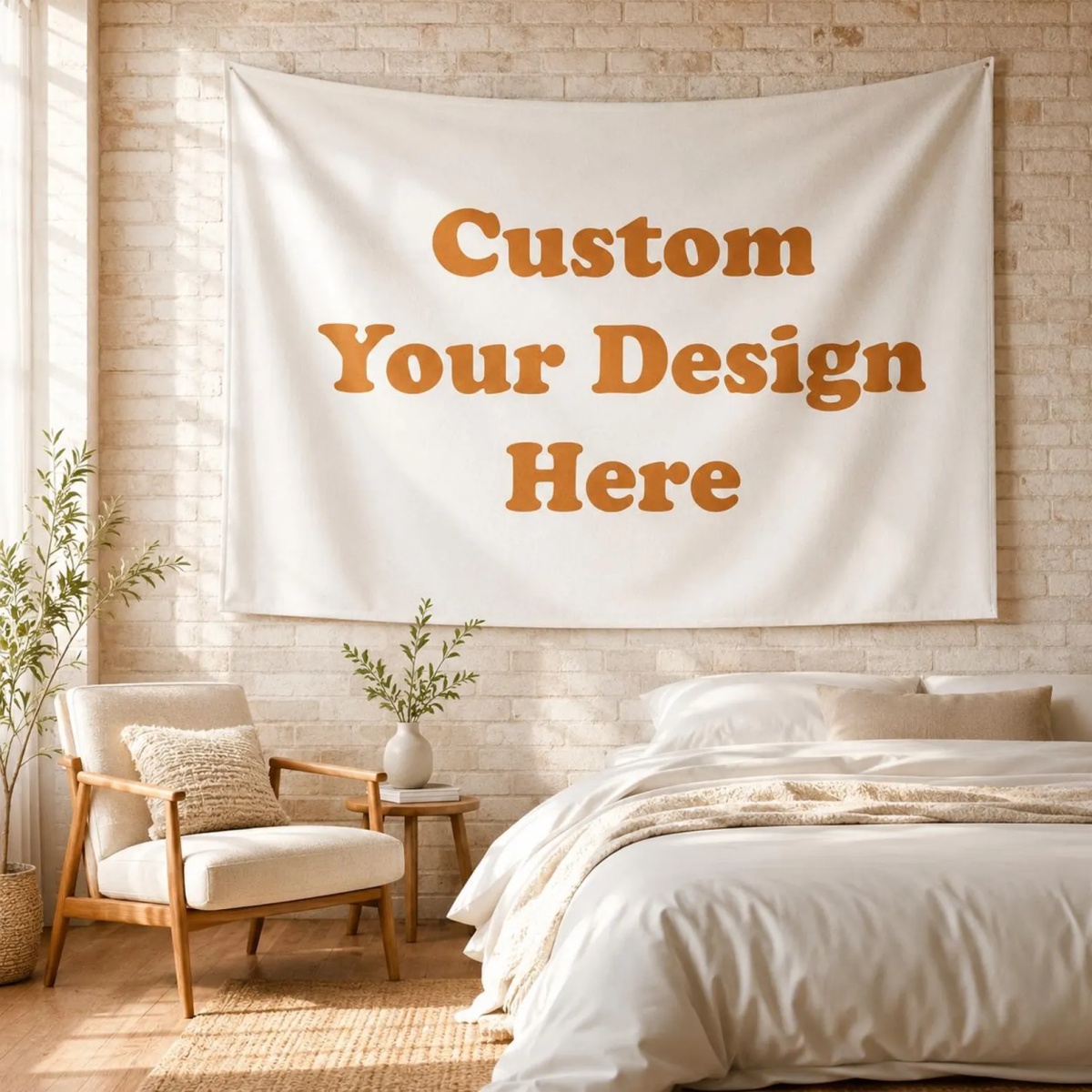 パーソナライズされたカスタムタペストリー—誕生日、結婚式、ハ - Home Textiles & Furnishings のレビューと価格
