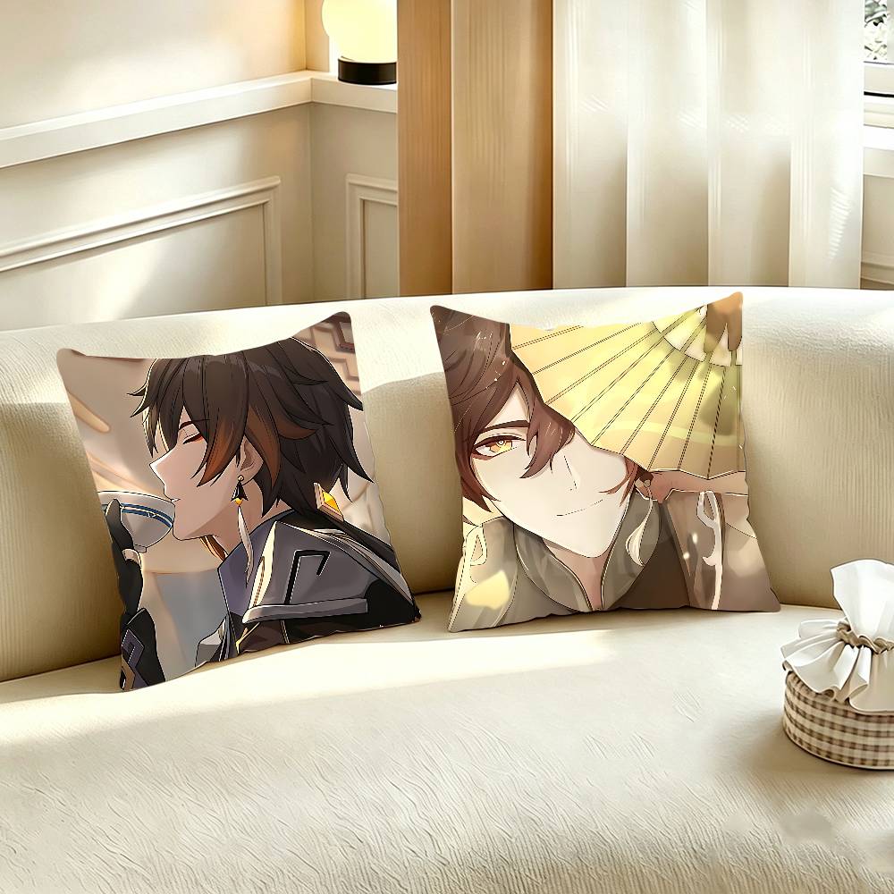 G-Genshin Impact zhong l-li 枕カ - Home Textiles Là Gì のレビューと価格