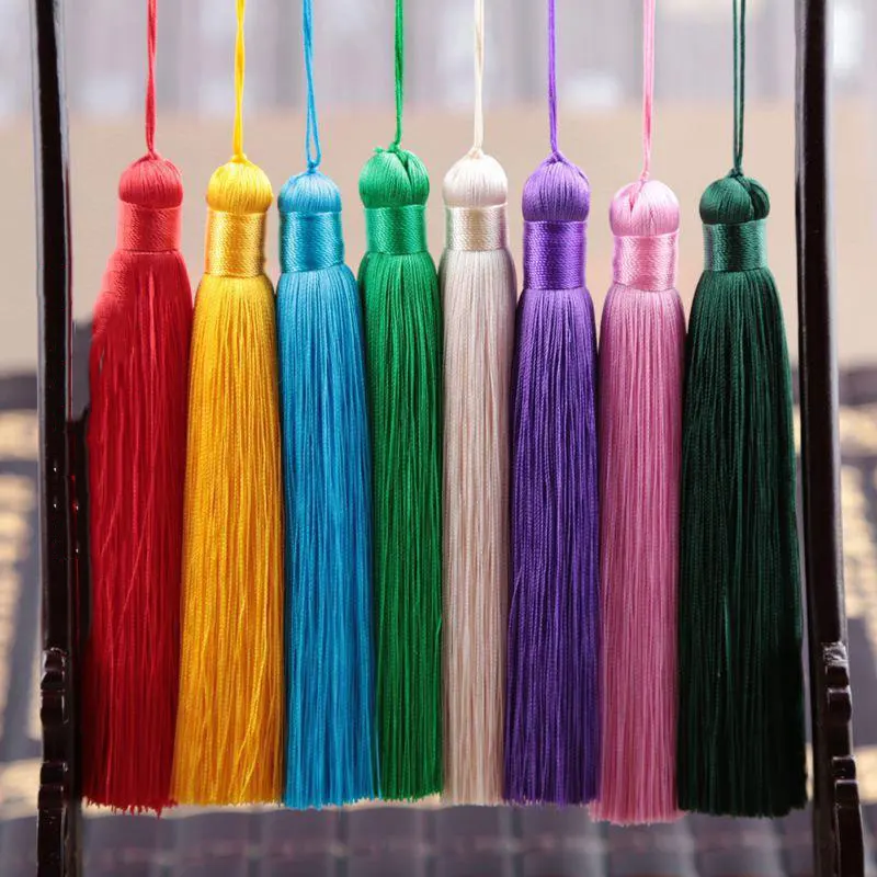 2 個 12 センチメートルポリエステルタッセルぶら下げリン - Home Ec Textiles のレビューと価格