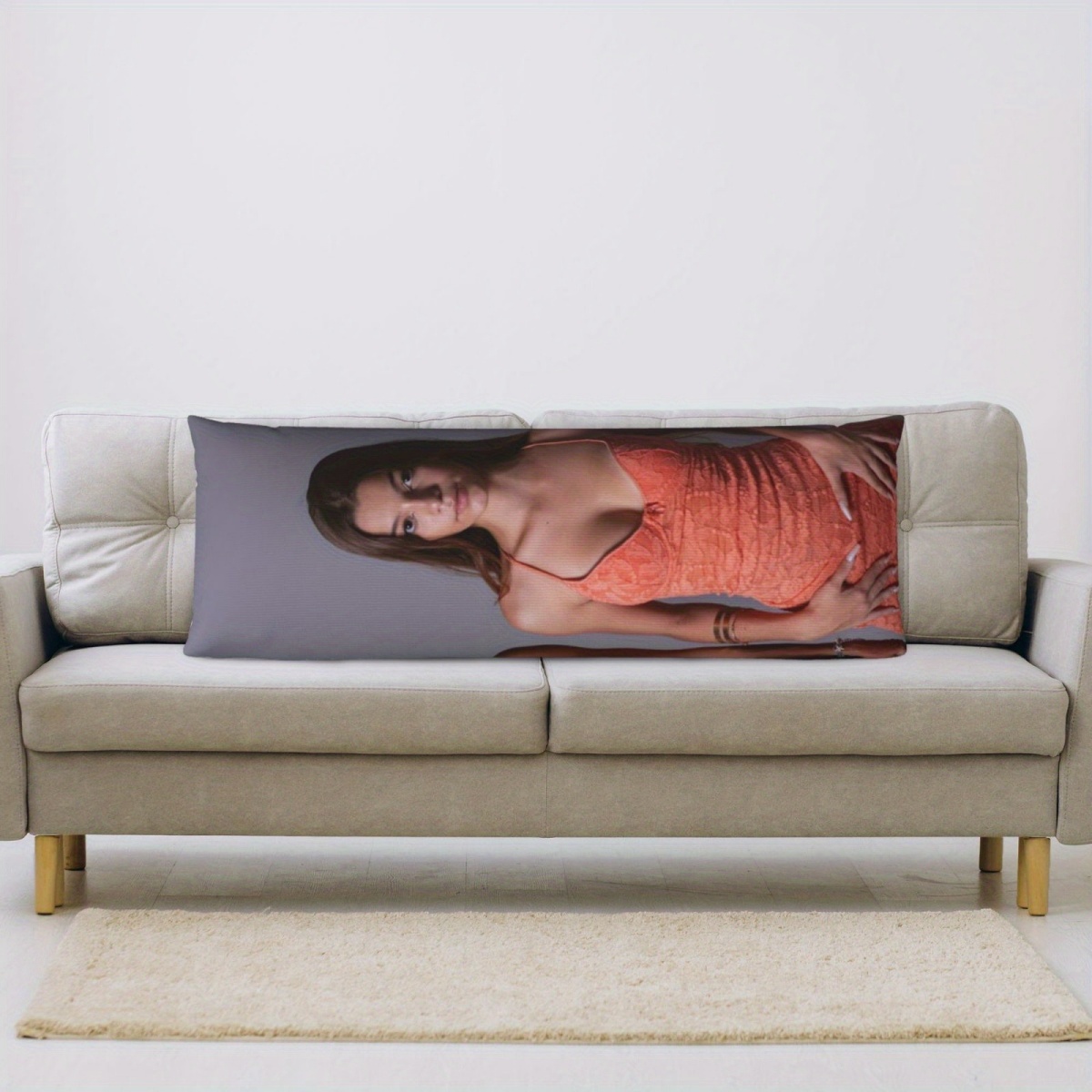 カスタム写真入りボディピローケース – モダンなデザインのプ - Home Textiles & Furnishings のレビューと価格