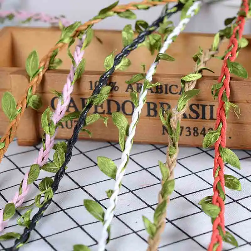 リーフロープ付きdiy麻ロープ、天然ジュート麻ひもロープ、黄 - Home Ec Textiles のレビューと価格